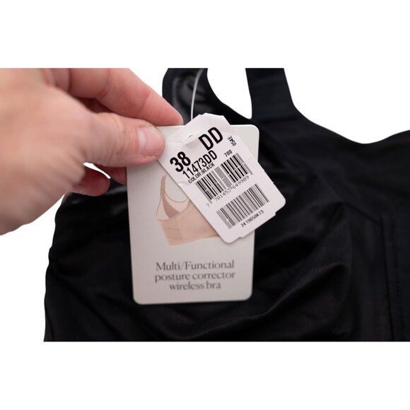 NWT Leonisa Multi/Functional Unlined Wireless Posture Corrector Bra Sz 38DD - Picture 3 of 8